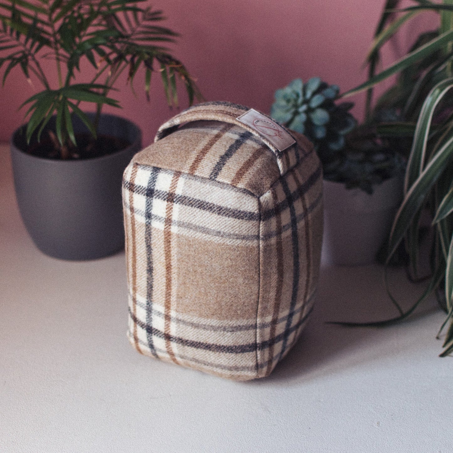 Arncliffe Abraham Moon Wool Doorstop - F&B Crafts - F&B Handmade