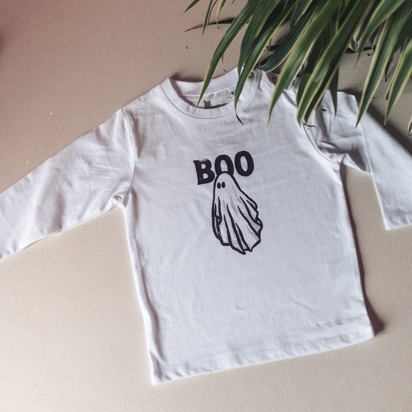 "Boo" Halloween Long Sleeve T-Shirt - F&B Crafts - Fox & Co Apparel