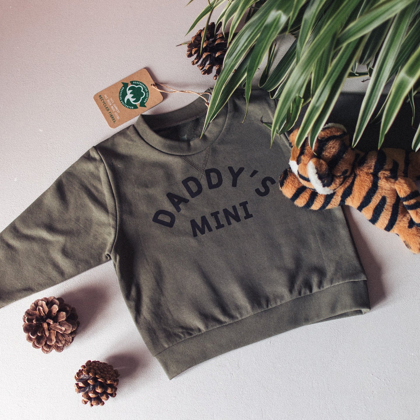 Daddy's Mini Kids Sweatshirt - F&B Crafts - Fox & Co Apparel