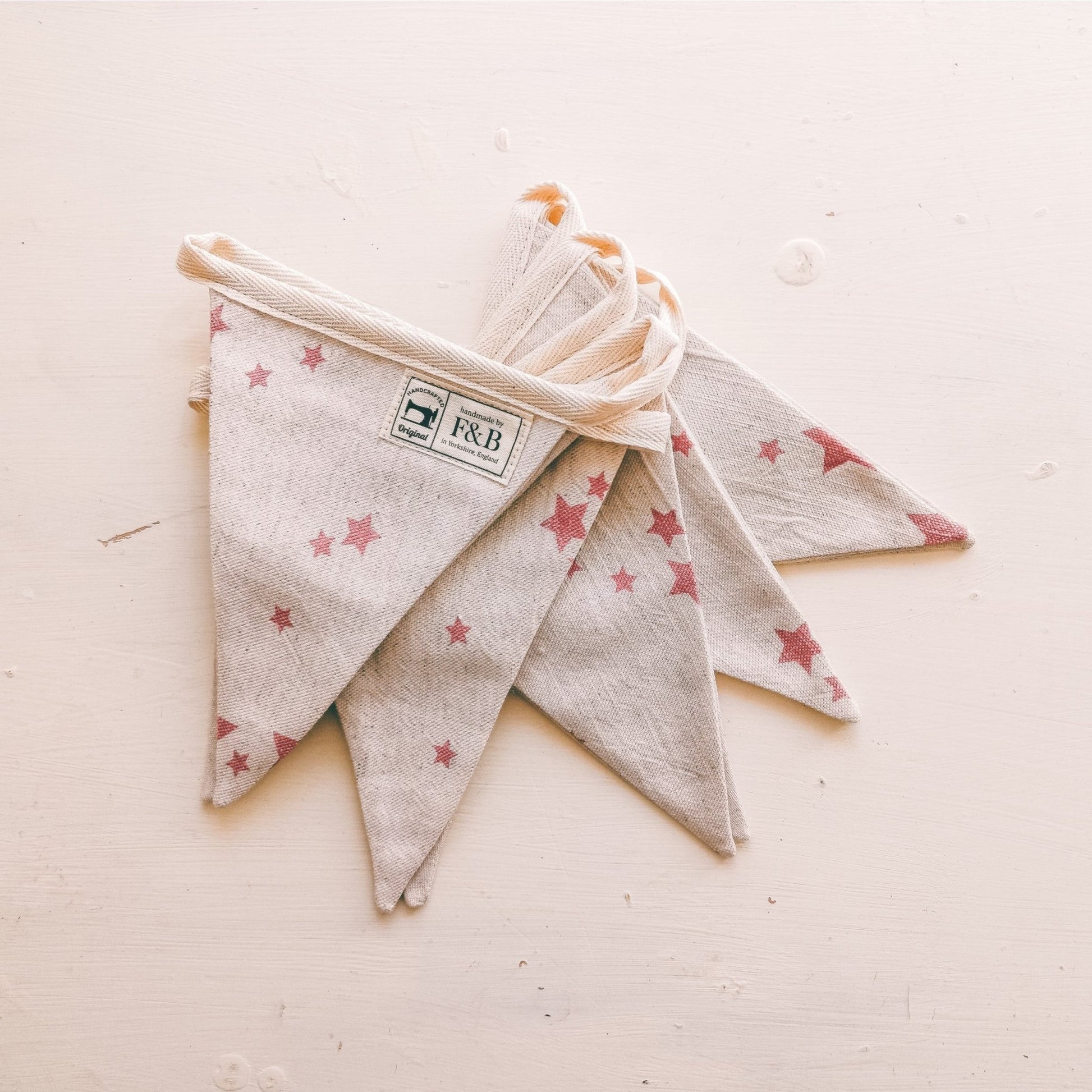 F&B Star Bunting - F&B Crafts - F&B Designs