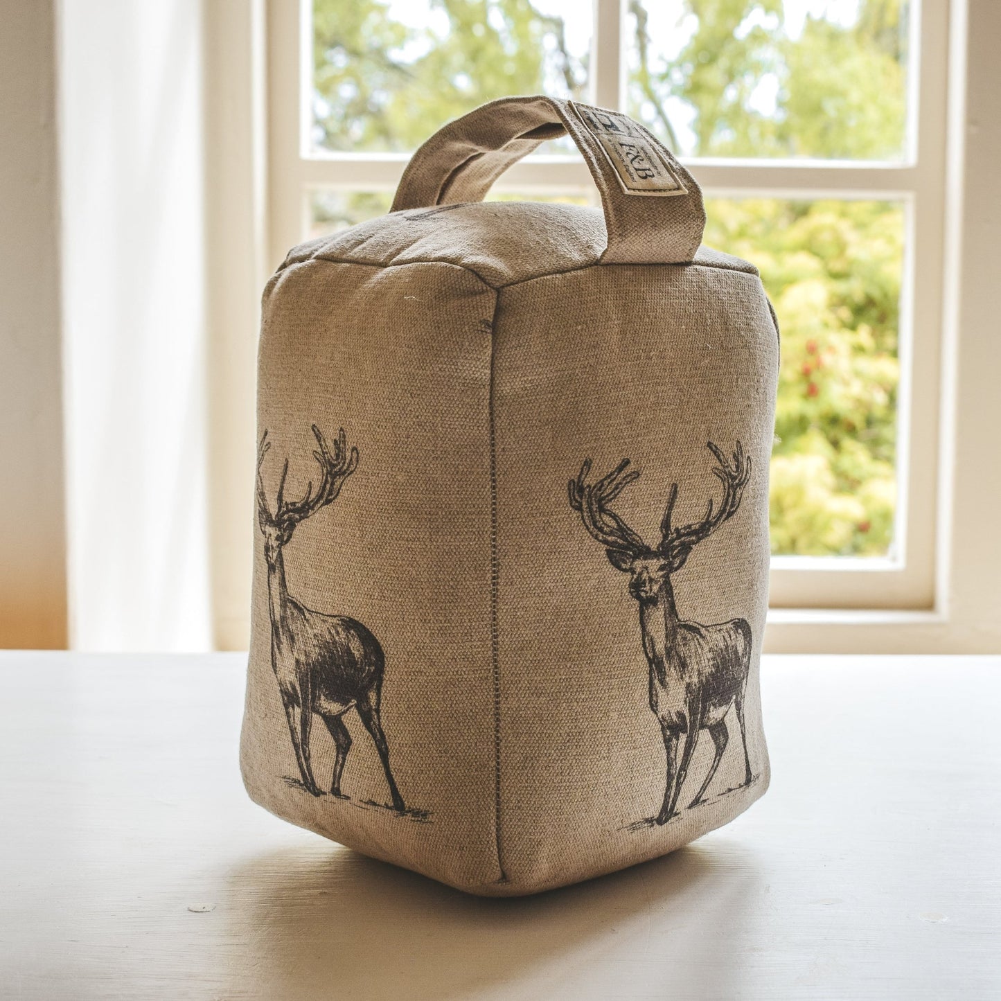 Pen Illustration Stag Print Doorstops - F&B Crafts - F&B Handmade