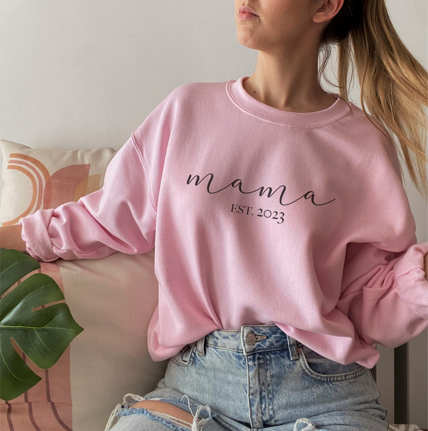 Personalised Mama Est. Jumper - F&B Crafts - Fox & Co Apparel