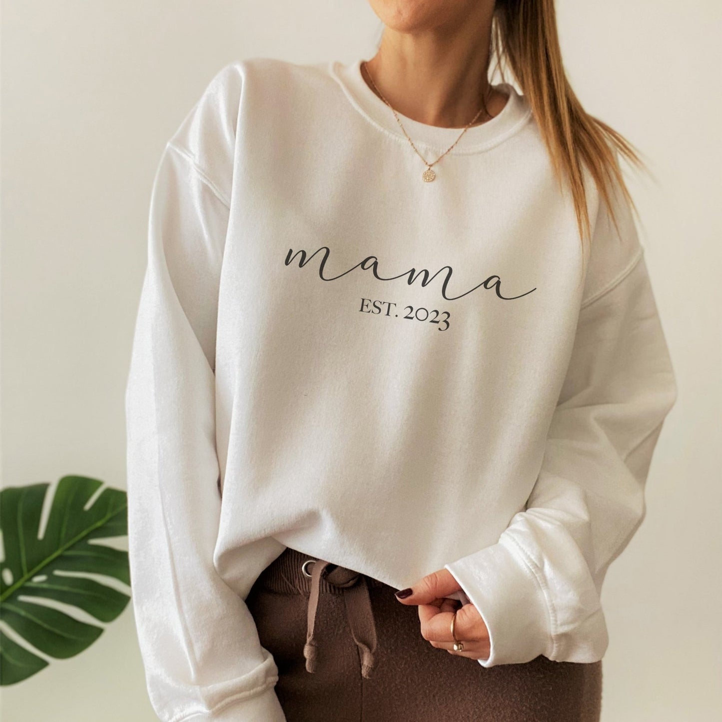 Personalised Mama Est. Jumper - F&B Crafts - Fox & Co Apparel