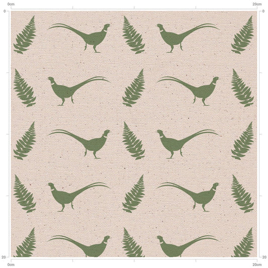 Pheasant & Fern - F&B Crafts - F&B Designs