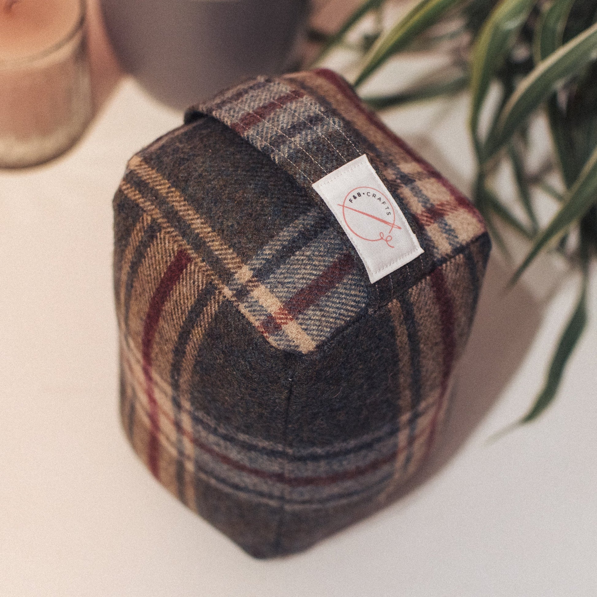 Tartan Wool Check Doorstops - F&B Crafts - F&B Handmade