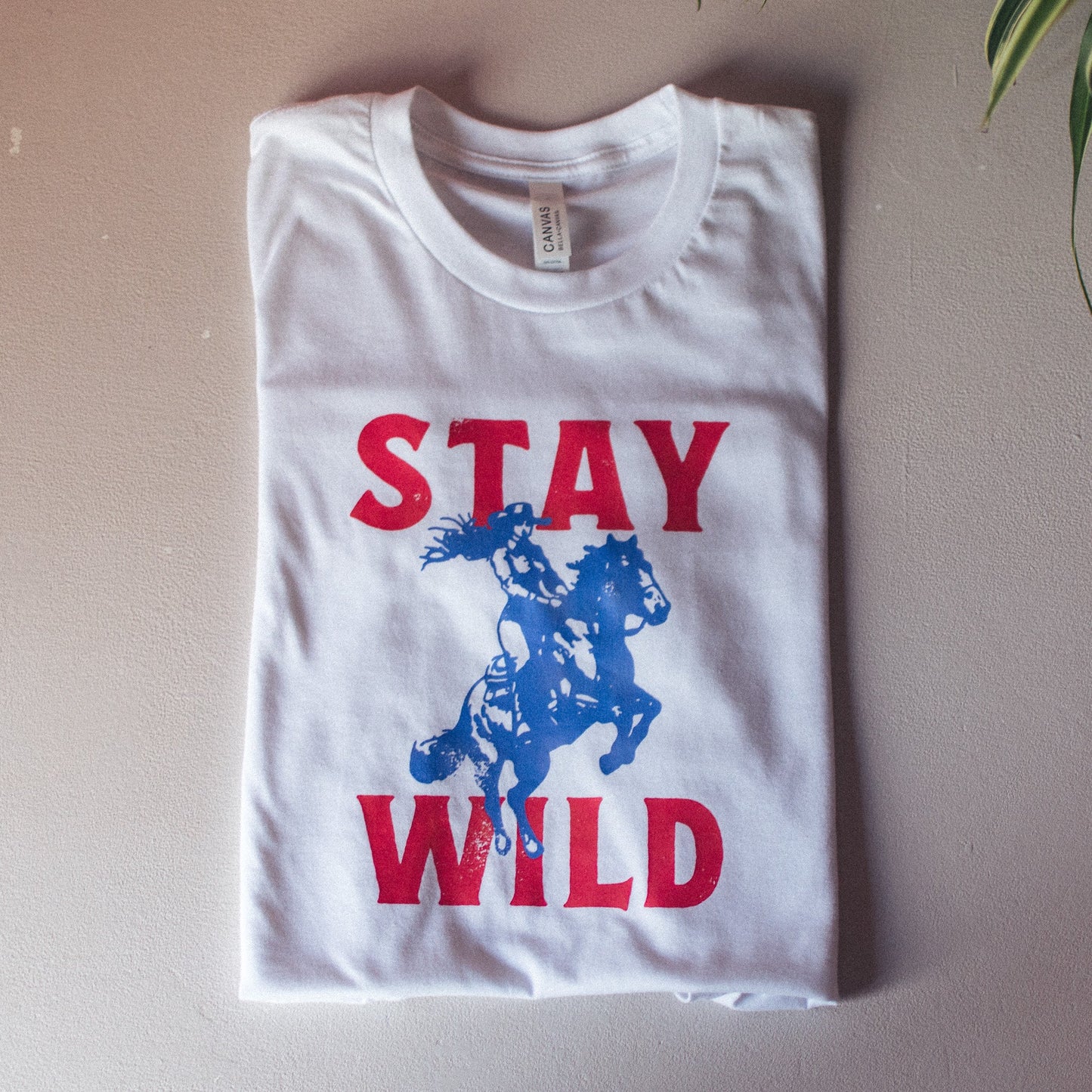 Vintage Style Stay Wild T - Shirt - F&B Crafts - Fox & Co Apparel