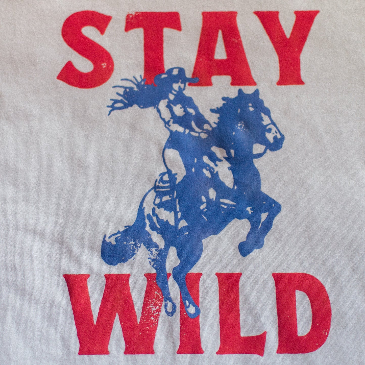 Vintage Style Stay Wild T - Shirt - F&B Crafts - Fox & Co Apparel